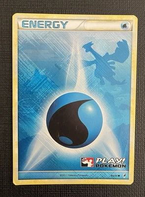 2011 Pokemon Call of Legends Lugia Water Energy #90/95 Play! Pokemon Promo - Image 1 of 4
