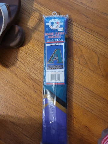 Diamondbacks Team Flag 27X37 New In Bag Arizona MLB Cover