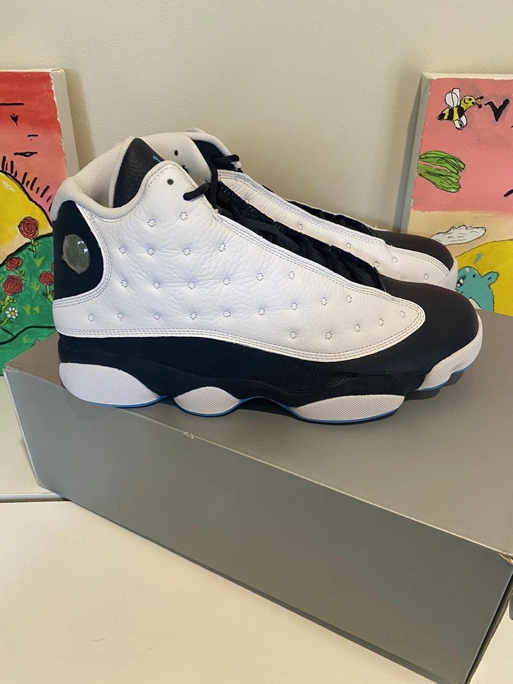 Jordan 13 Retro 'Obsidian' Powder Blue New (US10.5 Mens) - image 1 of 4