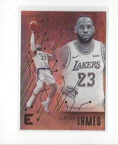 2019-20 Panini Chronicles Bronze #223 LeBron James (Essentials) Lakers