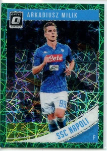 2018-19 Donruss Optic GREEN VELOCITY #71 Arkadiusz Milik - SSC Napoli #30/200 - Picture 1 of 2
