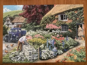 Ravensburger 1000 piece Jigsaw - Rural Crafts 2 - The Dry Stone Wall - Picture 1 of 3
