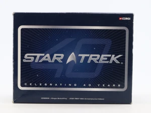 Star Trek Corgi Klingon Bird of Prey 40th Anniversary Limited Edition New - Picture 1 of 14
