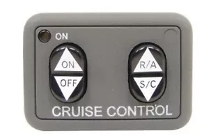 250-3593 ROSTRA / UNIVERSAL DASH MOUNT CRUISE CONTROL SWITCH (OPEN CIRCUIT) NEW - Picture 1 of 2