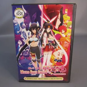 Momo Kyun Sword Episodes 1-12 DVD Anime Japanese Audio English Subtitles - Picture 1 of 4