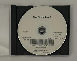 The Godfather II Preview Version - Microsoft Xbox 360 - 2009 EA Pre-release code - Picture 1 of 8