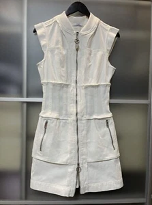 Diesel Denim White Dress - Picture 1 of 9