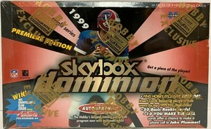 1999 FLEER SKYBOX DOMINION NFL FOOTBALL HOBBY BOX 36 PACKS NEW SEALED - Picture 1 of 6