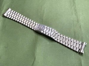 original New MIDO 8299 20 MM Silver Tone Stainless Steel Watch Band - Picture 1 of 14