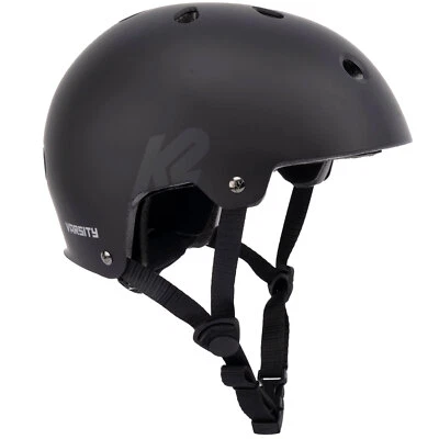 K2 Varsity Skate-Helm Skatehelm für Erwachsene Hardshell Inline-Skating Schwarz - Bild 1 von 2