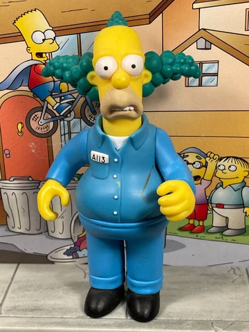 Playmates The Simpsons World of Springfield WoS Series 9 Busted Krusty the Clown Cover