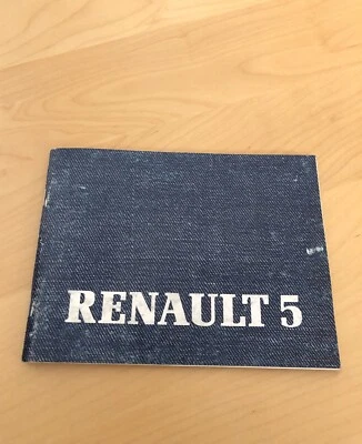 Libretto uso e manutenzione Renault Super 5 - Immagine 1 di 3