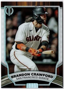 2022 Topps Tribute BRANDON CRAWFORD #73 San Francisco Giants - Picture 1 of 1