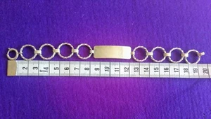 Vintage Armband aus 925 Silber: Feel free like a Hippie! - Bild 1 von 2