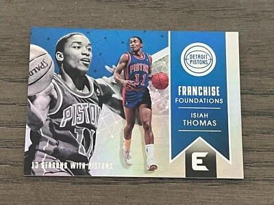 2017-18 Panini Essentials Franchise Foundations Isiah Thomas #FF4 - Image 1 of 2