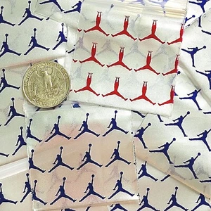 Bolsos desde 1987-2020 BOLSOS DE DISEÑO CON SELLO DE CREMALLERA "MICHAEL JORDAN" PLATEADOS, 👀Detalles🔽 - Imagen 1 de 12