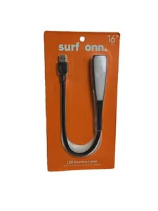 Surf Onn LED USB Desktop Lamp - 16” Tall Compact Portable Design - Photo 1/4