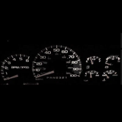 KIT LED Blanco Para Silverado Tahoe Yukon SIERRA Suburban GMC 95--99 CHEVY CLUSTER Foto 1 de 4