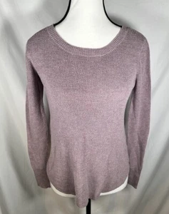 American Eagle Outfitters Baumwollmischung Strickpullover Damen Small helllila - Bild 1 von 8