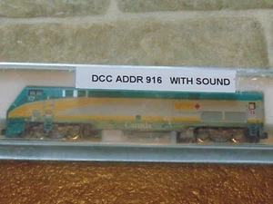 KATO N-Scale 176-6007 GE P42 "Genesis" VIA Rail #900 With DCC & Sound Decoder - Picture 1 of 5