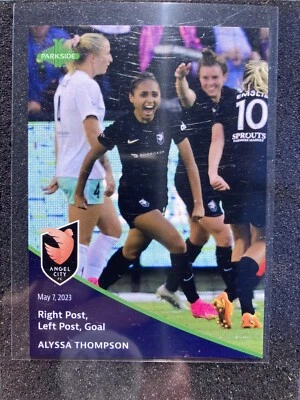 2023 Parkside NWSL Pronto Soccer Alyssa Thompson #36 Rookie RC /622 - Image 1 of 2