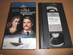 The French Lieutenants Woman VHS video tape Meryl Streep Jeremy Irons oscar - Imagen 1 de 2