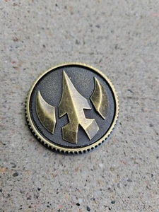 Flawed Legacy LORD DRAKKON Power Coin-Weathered Made for Legacy Ranger Morpher - Picture 1 of 5