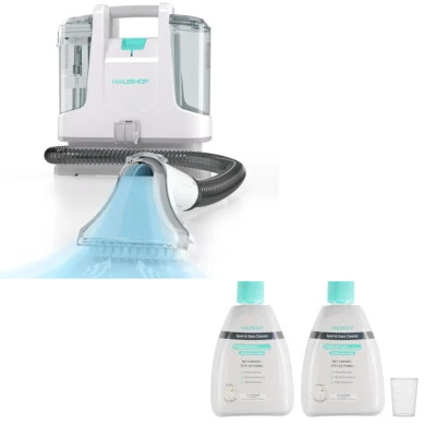 HAUSHOF Portable Handheld Deep Cleaner Machine W/2PC 25Fl OzSpot & Stain Cleaner - Image 1 of 4