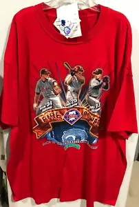Vintage Philadelphia Phillies Shirt 2XL Thome Wagner Millwood Citizens Bank Park - Picture 1 of 3