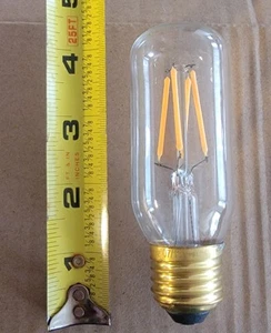 Apparatus 240 Volt 3 Watt Tube Light Bulb 240 Lumens E27 Base - Picture 1 of 5