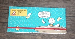 Peanuts Snoopy Hallmark Organizer, Coupons, Clippings, File, New - Picture 1 of 4