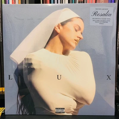 Rosalía – Lux Crystal Clear Vinyl LP New Sealed Record 2xLP, Not Autographed - Image 1 of 2