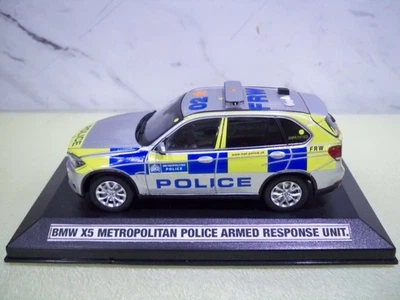 PARAGON BMW X5 POLICÍA METROPOLITANA UNIDAD RESPUESTA ARMADA ESCALA 1:43. Foto 1 de 4