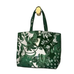 Ted Baker Rococo Small Icon Bag Tote in Green - Picture 1 of 8
