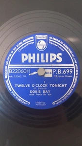 Doris Day - Twelve O Clock Tonight - P.B.699 - Philips 78rpm - Picture 1 of 14