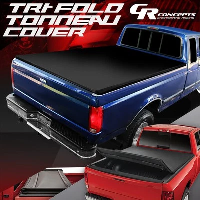 CUBIERTA DE VINILO SUAVE TRIPLE PLEGABLE PARA FORD F-100 F-150 F-250 1973-1998 PLATÓN DE 6,5' Foto 1 de 4