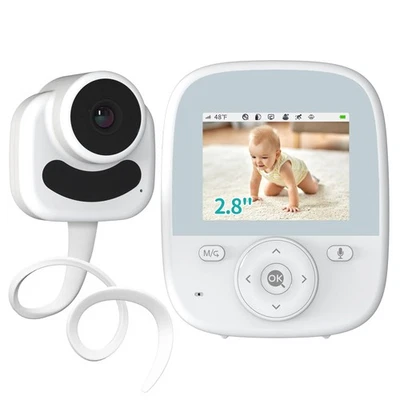 VIZOLINK 2.8” Baby Monitor, 4000mAh Batteria Baby Monitor Video Con Fotocamera,  - Immagine 1 di 4