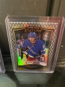 2023-24 Upper Deck Statura #47 Will Cuylle #'d 6079199 - Foto 1 di 1