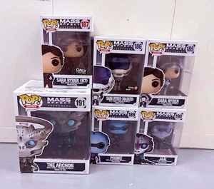 Funko Pop 185 186 187 189 190 191 Mass Effect Andromedia Lot Sara Peebee - Picture 1 of 6