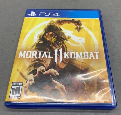 Mortal Kombat 11 — Sony PlayStation 4 рабочая с чехлом и диском - Изображение 1 из 4