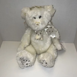 Ganz Angel Gabriel Blanco Oso de Peluche Alas Halo Peluche Muñeca Juguete de Peluche 12" - Imagen 1 de 8