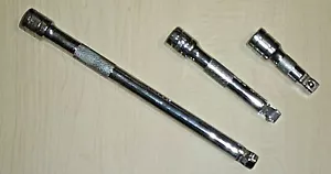 HUSKY TOOLS 1/2 IN DRIVE WOBBLE EXTENSIONS CHOOSE MULTIPLE SIZES POLISHED CHROME - Picture 1 of 1