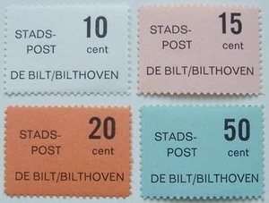 Stadspost De Bilt 1970 - Serie Cijferzegels De Bilt / Bilthoven postfris - Picture 1 of 1