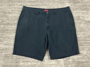 Merona Shorts Mens 40 Blue 100% Cotton Slash Pocket Chino Outdoors Casual - Picture 1 of 12