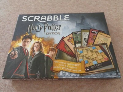 Harry Potter Scrabble Board Game Limited Edition 2016 new pieces are sealed - Image 1 of 4