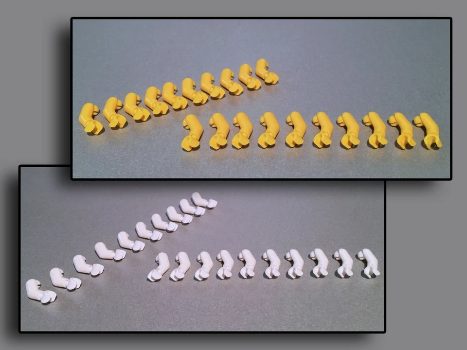 LEGO® Figuren Arme Star Wars City Ritter - 20 x Arme mit Hände - 10 Paar NEU - Bild 1 von 1