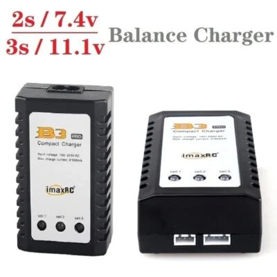 Durable 7.4V / 11.1V B3 LIPO Battery Charger US Plug for aircraft model drones - Image 1 of 4