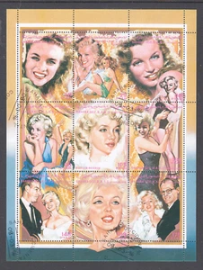 Sahara Occidental Marilyn Monroe cancelled to order large mini sheet.Must Have ! - Picture 1 of 1