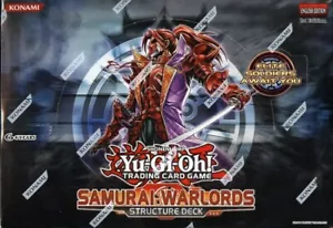 YUGIOH SAMURAI WARLORDS 1ST EDITION STRUCTURE DECK BOX BLOWOUT CARDS - Picture 1 of 2