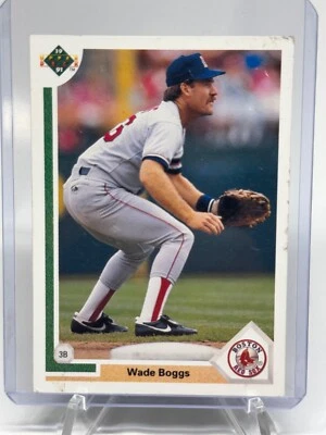 1991 Upper Deck - #546 Wade Boggs - Boston Red Sox - Image 1 of 2